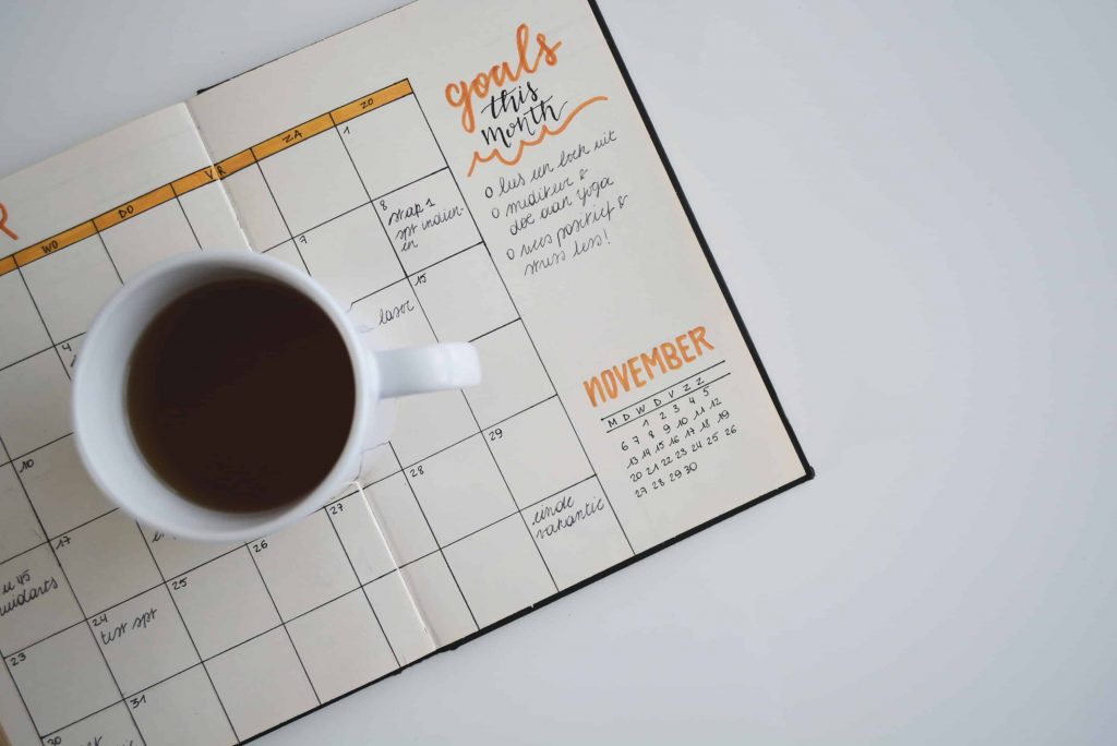 Goal planner representing benefits of setting financial goals