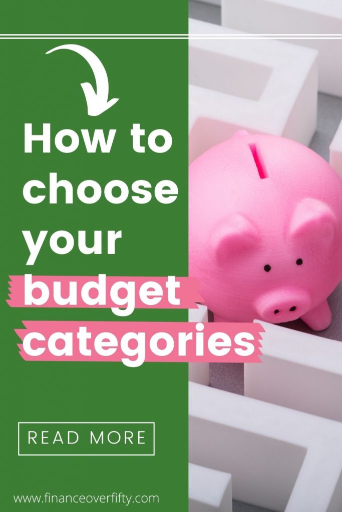 Budget Categories pin