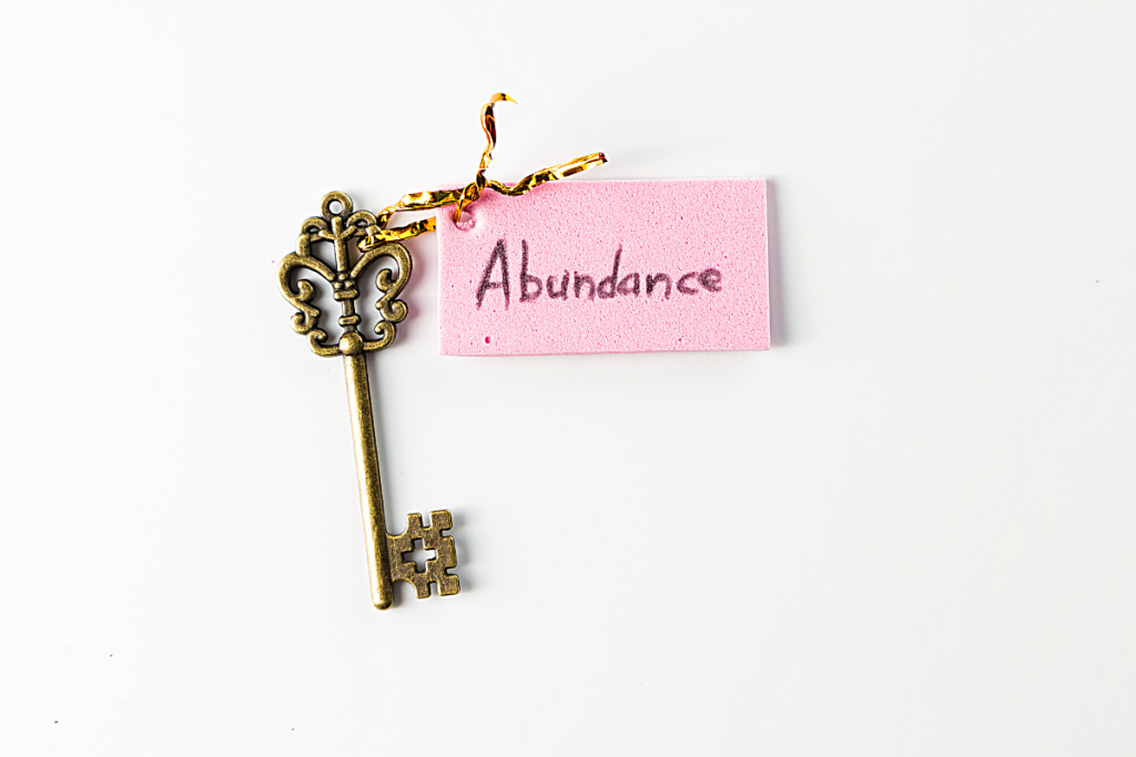 Key representing financial abundance meaning
